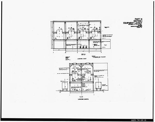 35. Photograph of a line drawing. '[CROSS SECTION OF]...