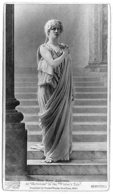 [Mme. Mary (Anderson) de Navarro, 1859-1940, full-length...