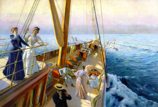 Julius Leblanc Stewart painting