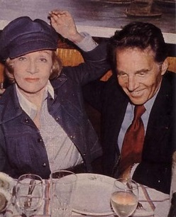 Jean-Pierre Aumont and Marlene Dietrich