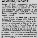 Richard Francis Costello Obituary 