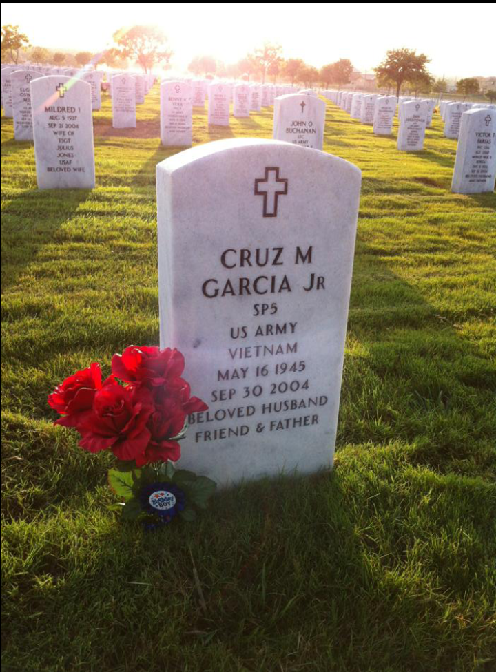 Cruz M Garcia Jr gravesite