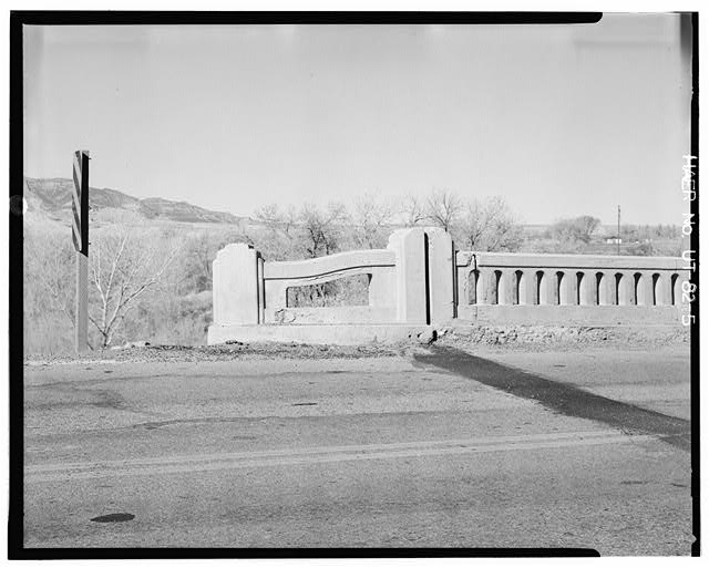 5. NORTHWEST RAILING TERMINATION DETAIL; VIEW FROM THE...