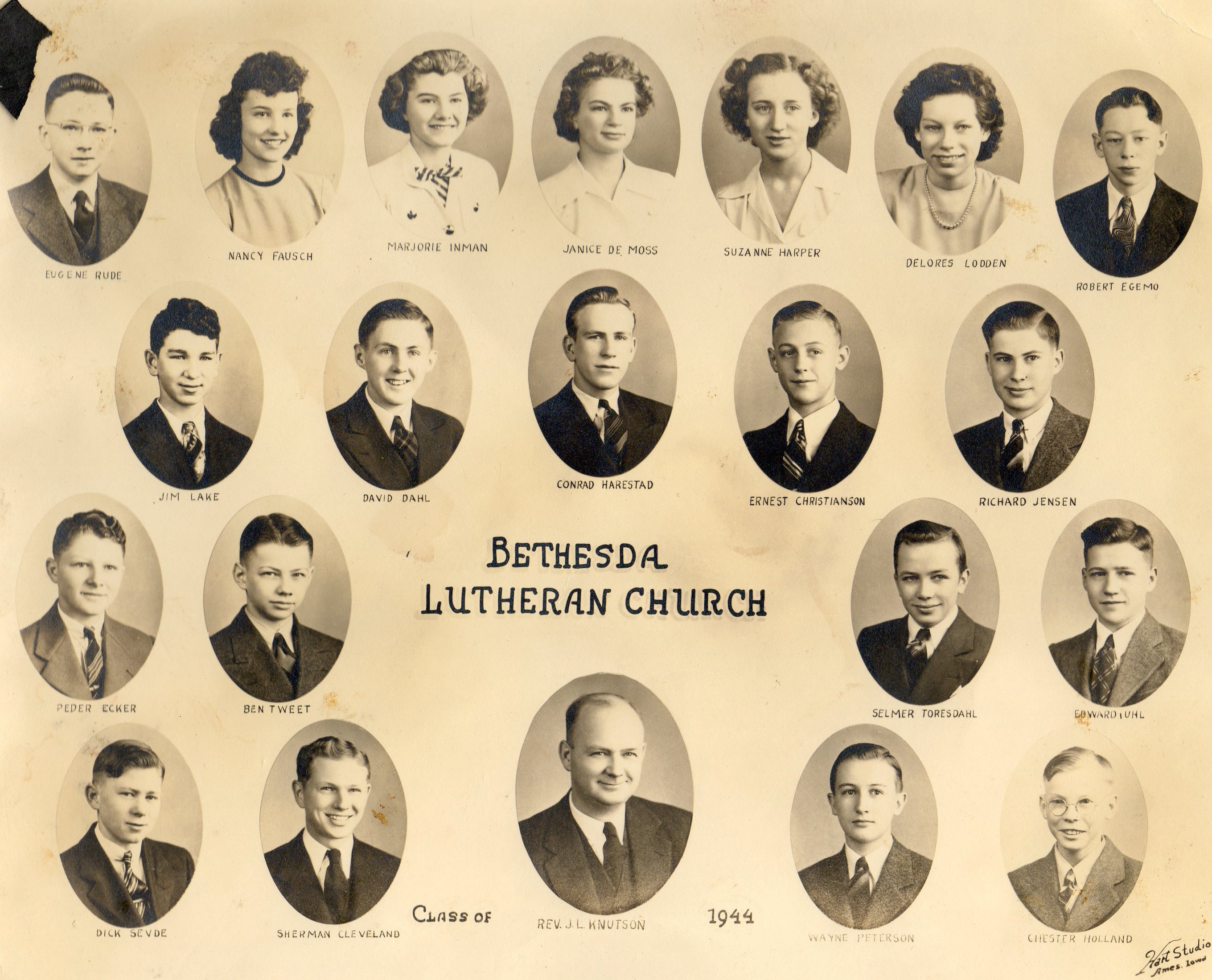 Lutheran Church, Class of 1944