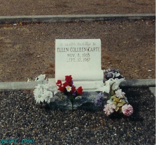 Ellen Colleen Carte Gravesite