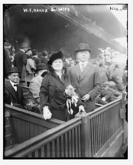 [William F. Baker, president of Philadelphia NL team, and...