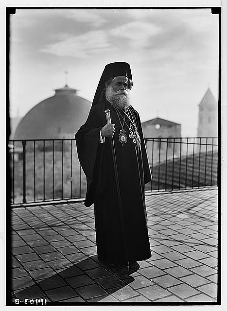 The Greek patriarch.
