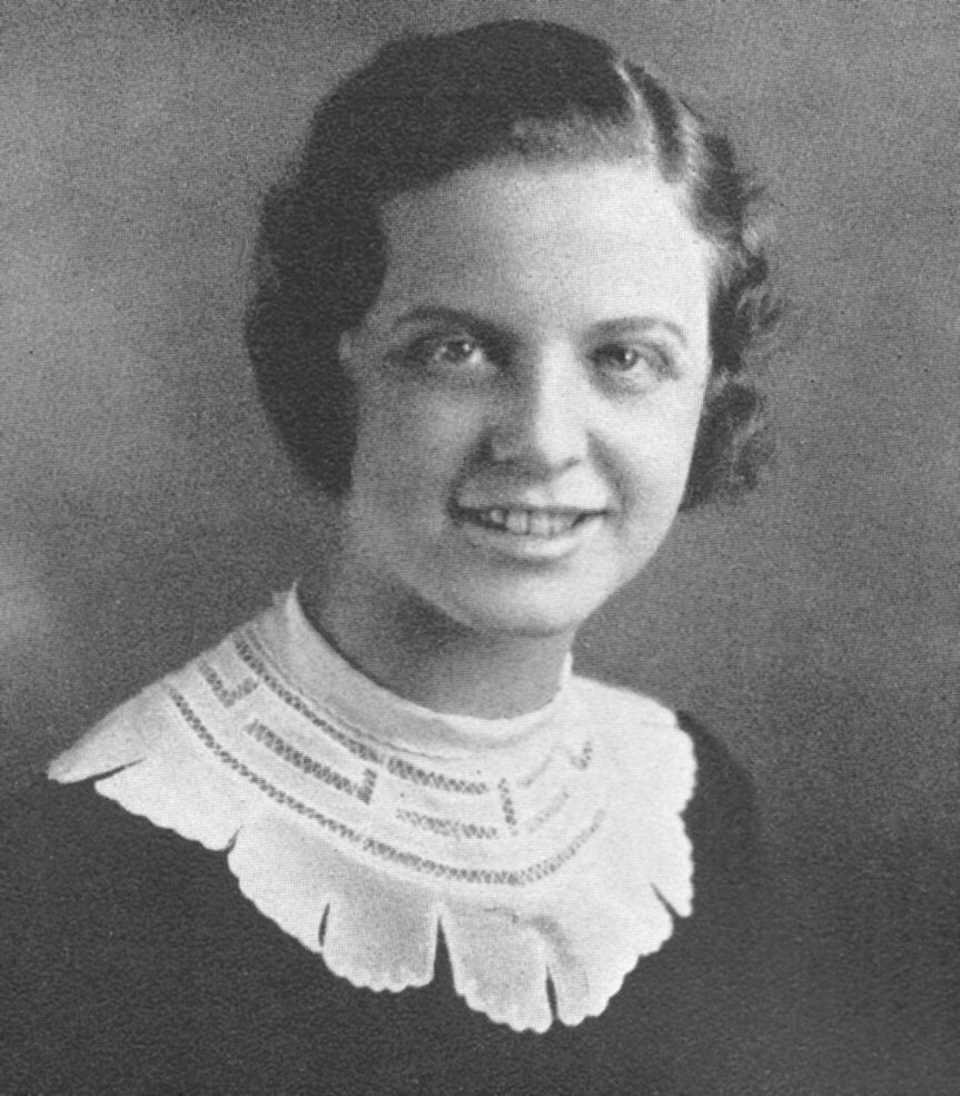 Paula Meinzen, Indiana, 1933
