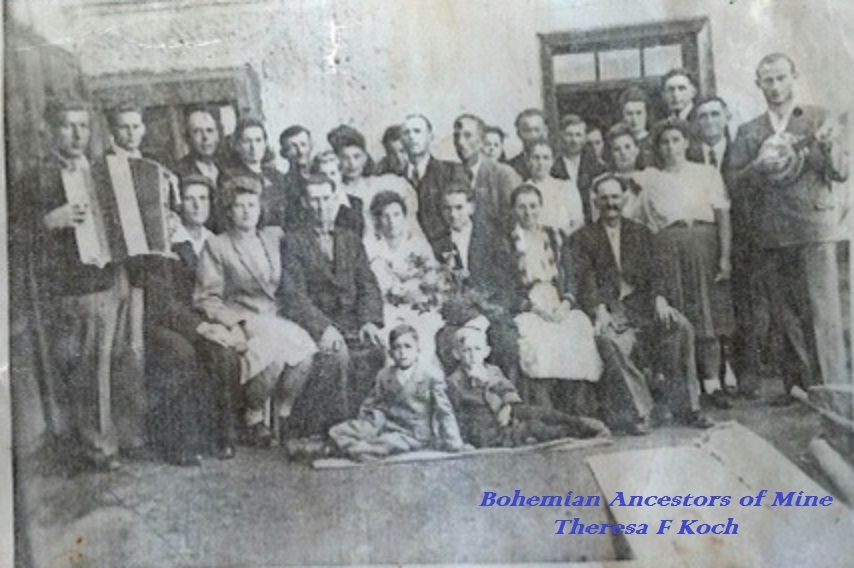 Durkalec family photo, Bohemia