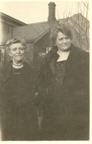 Catharina Maria Heemsoth Trebra & Wilhelmina Friederike Trebra Uhlig 1920's