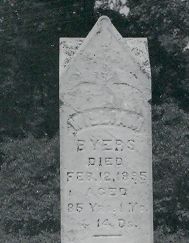 William Byers gravestone