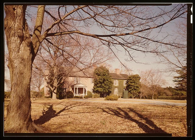 EAST ELEVATION, TAKEN FROM NEAR TREES - Bowlingly, State...