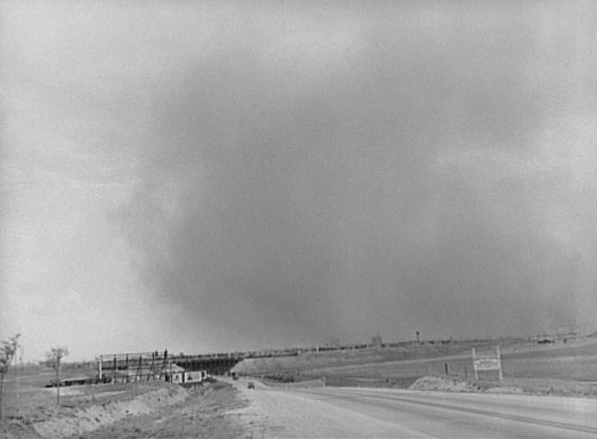 Texas Dust storm, 1939