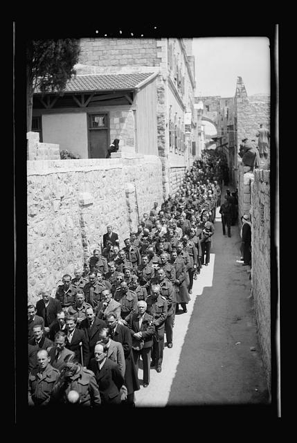 Good Friday procession (Polish) taken April, 7th 1944