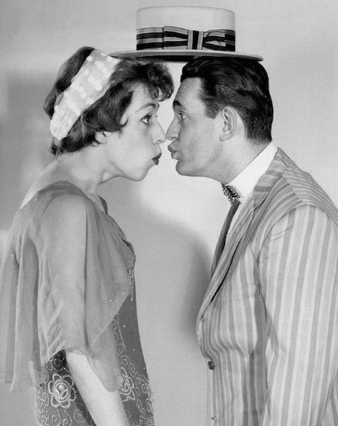 Larry Blyden and Carol Burnett