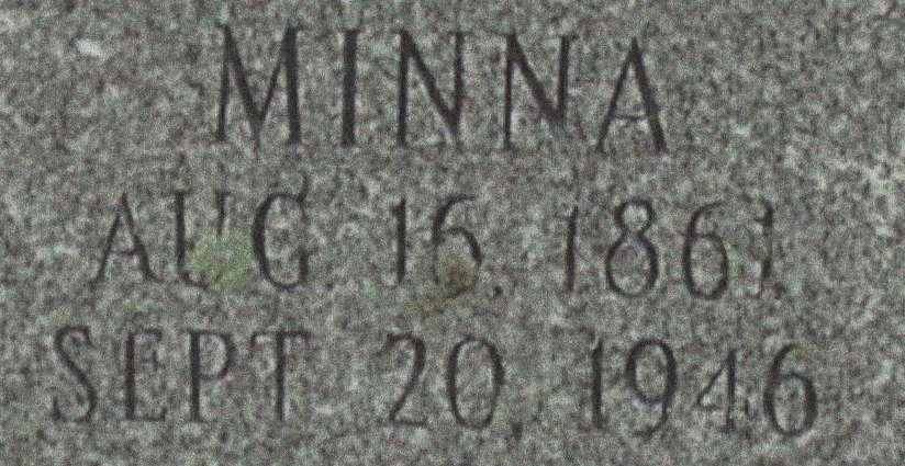 Minna Gaulke gravesite