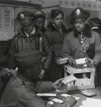 Tuskegee Airmen Fighter Pilots WW2 