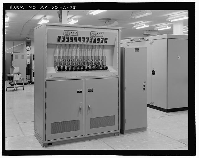 75. Transmitter building no. 102, view of typical radio...