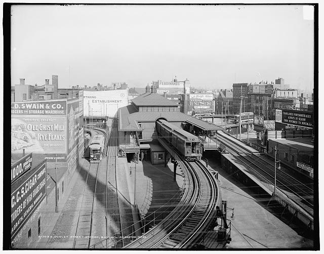 Dudley Street Station, Boston "L" Ry., Boston, Mass.