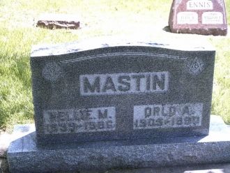 Nellie Mastin gravesite