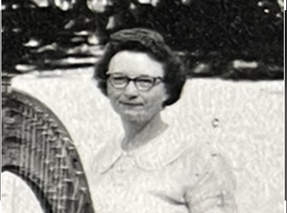 Velma Froude On MSU campus in 1959