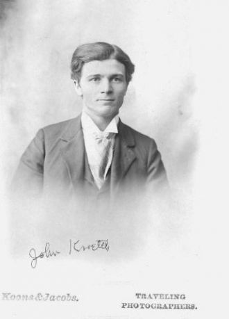 John Baptist Henry Kroetsch, Kansas