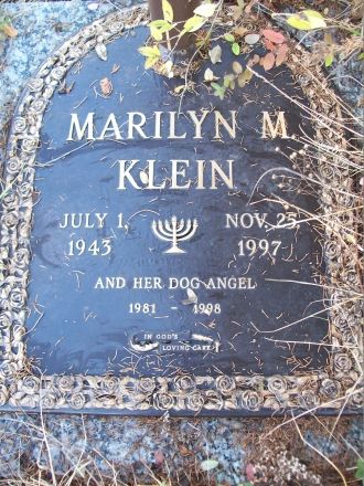 A photo of Marilyn M Klein