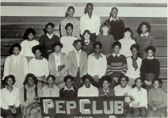 1981 Coatesville Area High School Pep Club Seniors