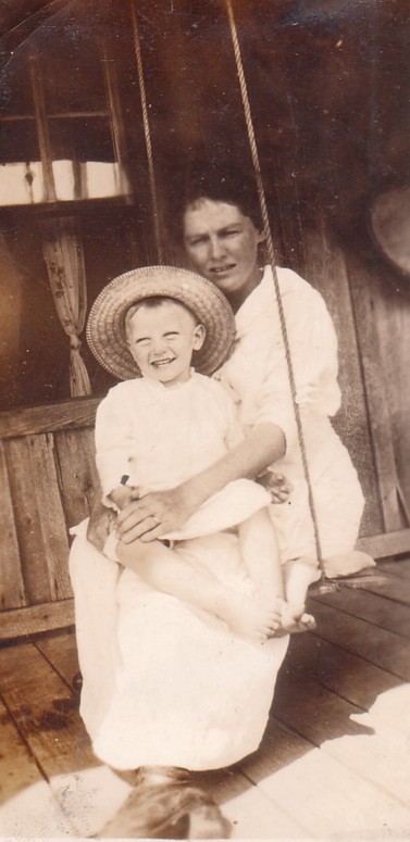 Beulah LANCASTER Whitfield and son, Richard