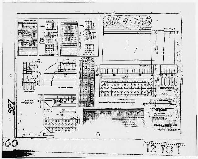 83. Photocopy of drawing (original drawing no. 12)...