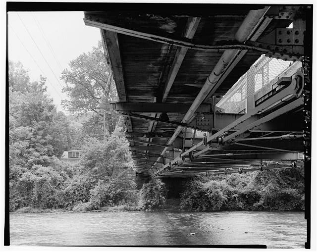 8. GENERAL VIEW OF EASTERN LOWER CHORD, FACING SOUTH. -...