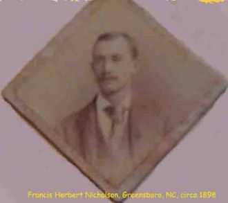 Francis Herbert Nicholson, North Carolina