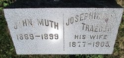 Josephine (Traeger) Muth gravesite
