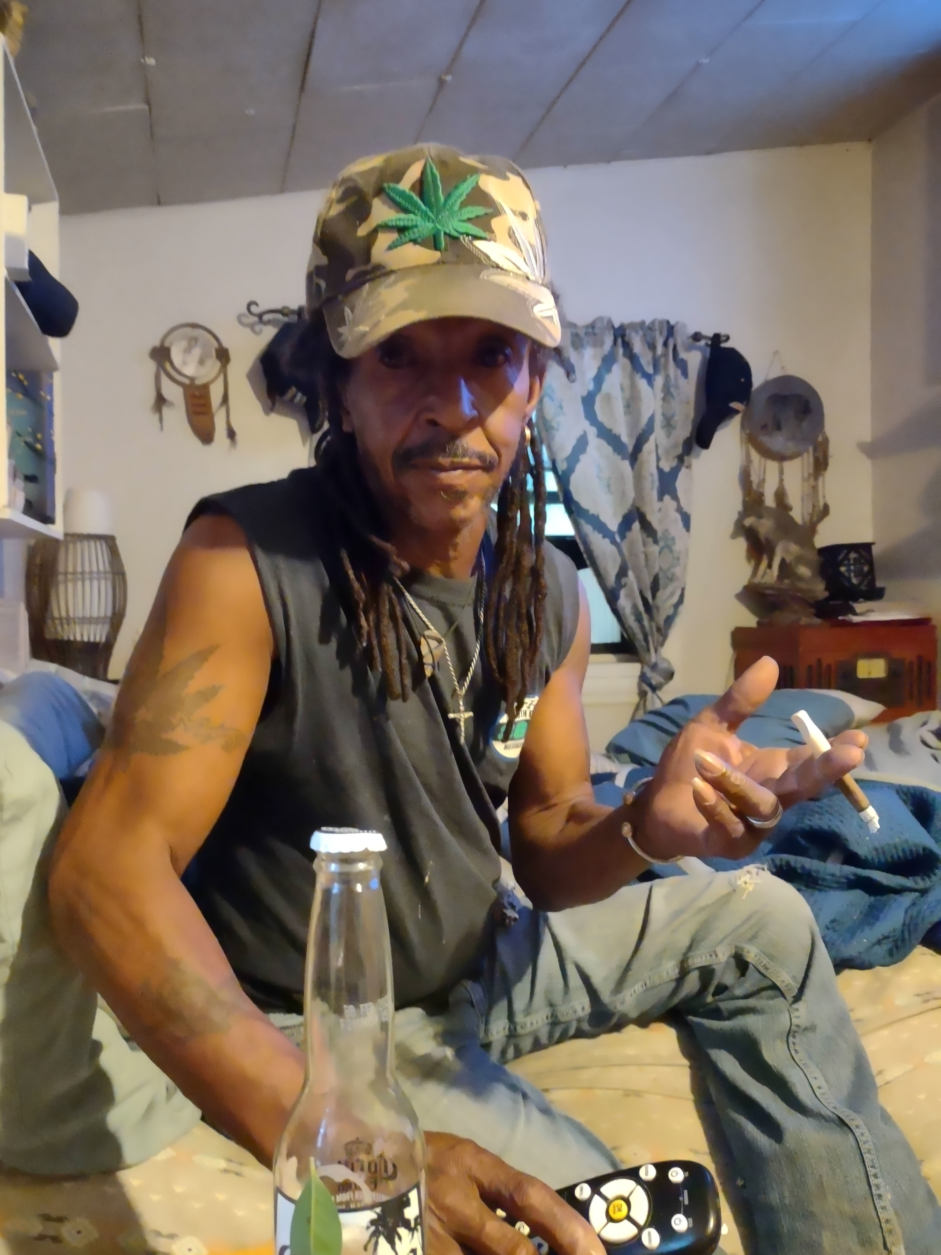 Michael at home