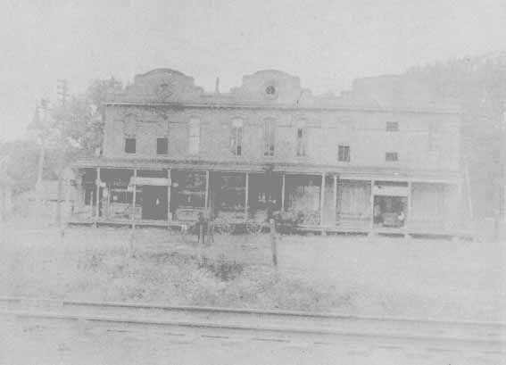 Buildings by the Tracks