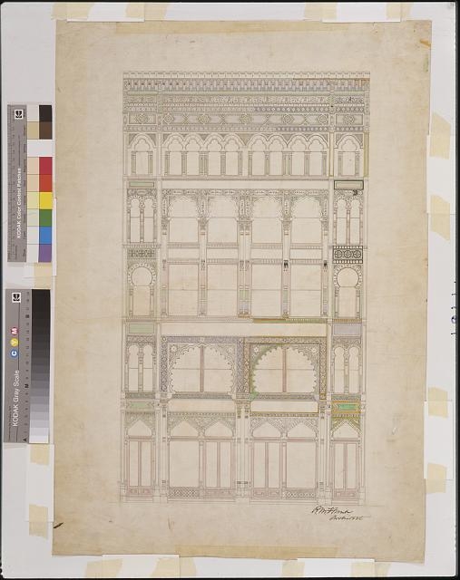 [Rice, Goodwin, Walker & Co., New York City. Elevation....
