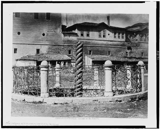 Constantinople. Column of the Serpent