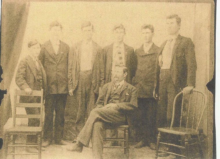 George Washington Tribett (1830-1922) & His Six Sons