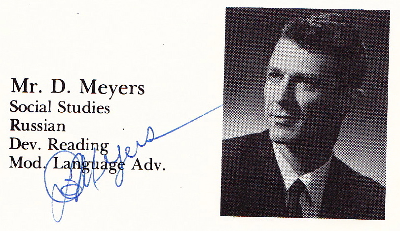 Mr. D. Meyers