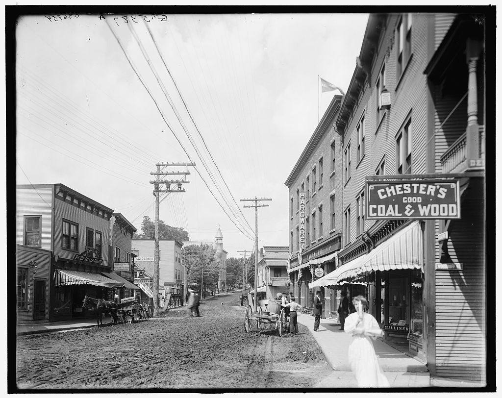 [Saranac Lake, Broadway, Adirondacks, N.Y.]