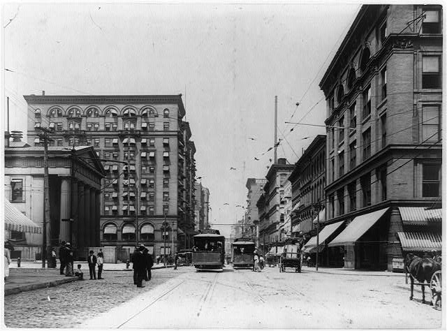 No. 32 Fourth Street north from Market Street, St. Louis,...