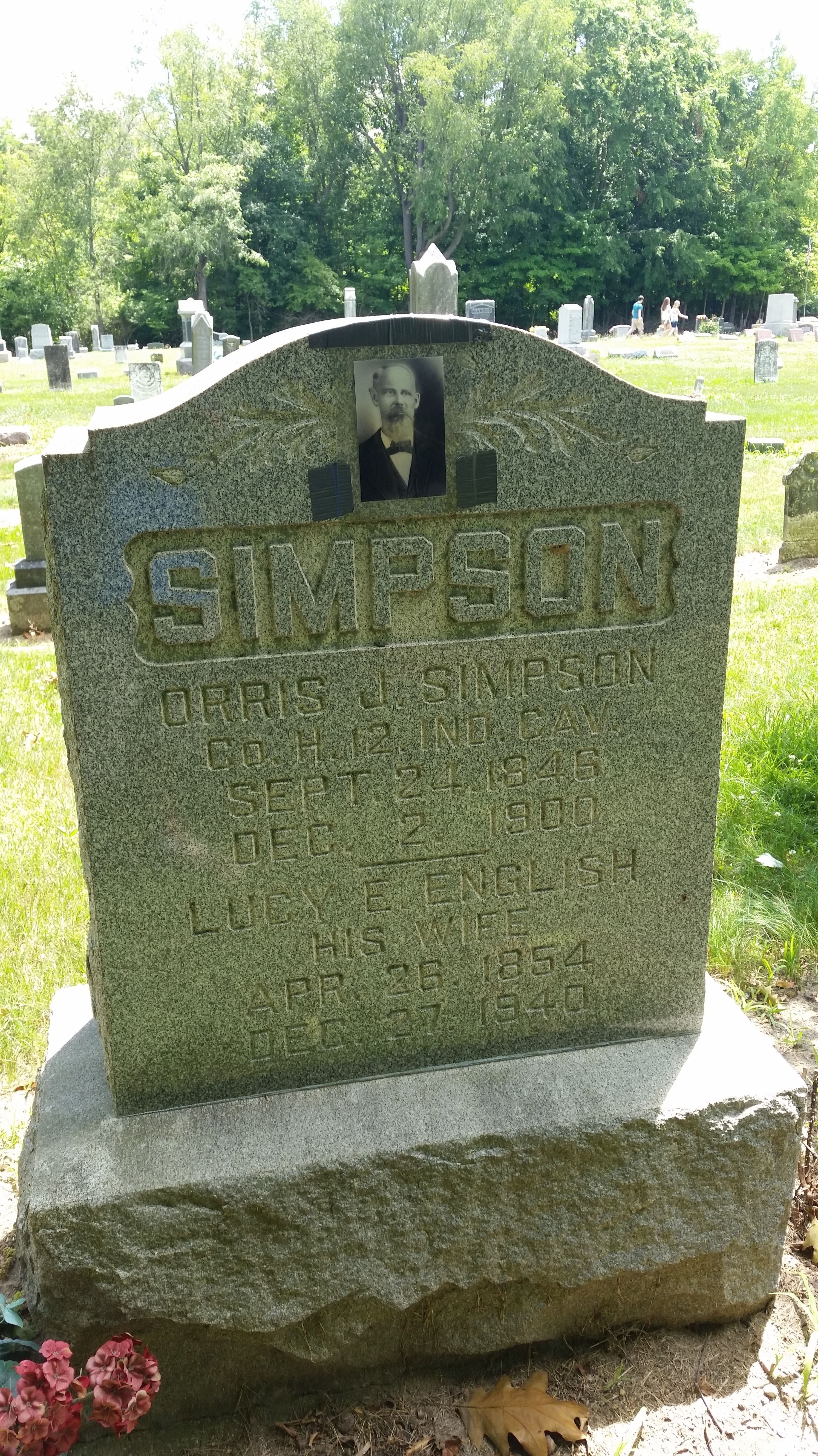 Orris J. Simpson gravesite