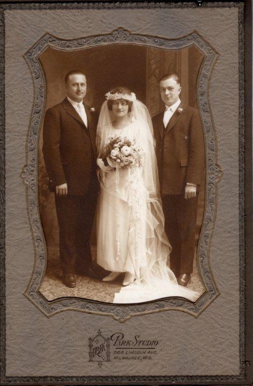 Marie, John, & Leo Brzezinski, Wisconsin 1923
