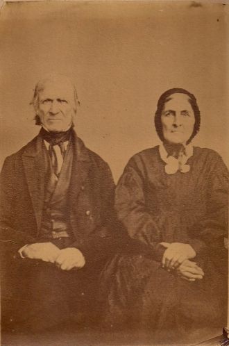 Unknown elderly couple