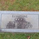 Elvaphine (Kirby) Cook gravesite