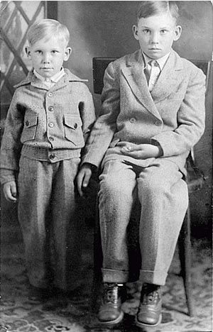 Courtland Tyler and his brother Grover