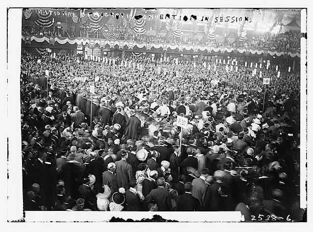 Nat'l Dem. Convention in session