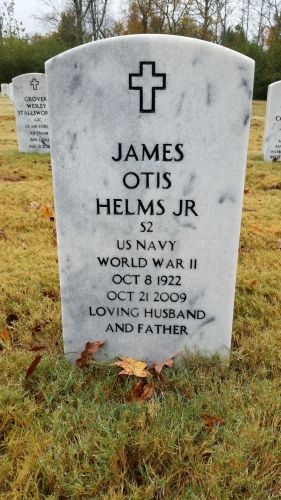 James Otis Helms Jr gravesite