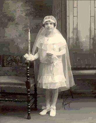 Vera VanWatermeulen, First Communion New York