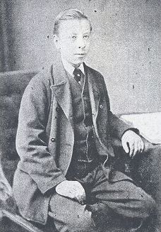 Young English Boy Seated